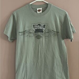 Harley-Davidson Green Short Sleeve Tee